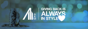 A&M Giving Back Banner